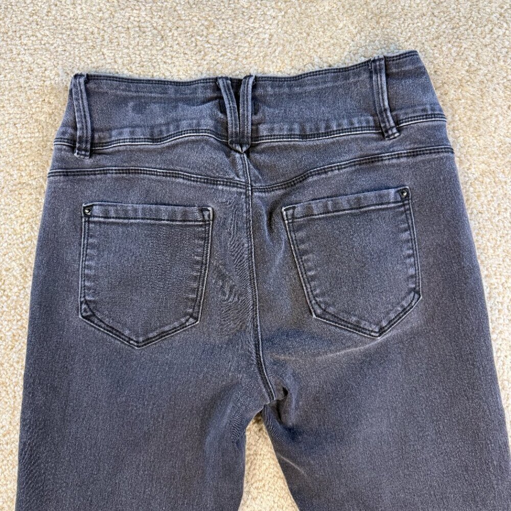 Curve Appeal Jeans Womens 8/29 Black Curve Creator High Rise Skinny Casual F398 - Picture 8 of 13